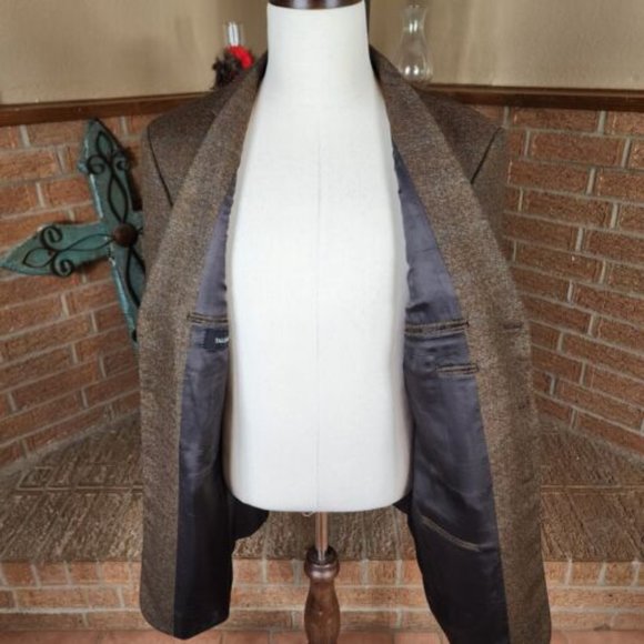 Vintage Union Made Tallia Uomo 100% Worsted Wool Sport coat Blazer Size 42L - Picture 4 of 6